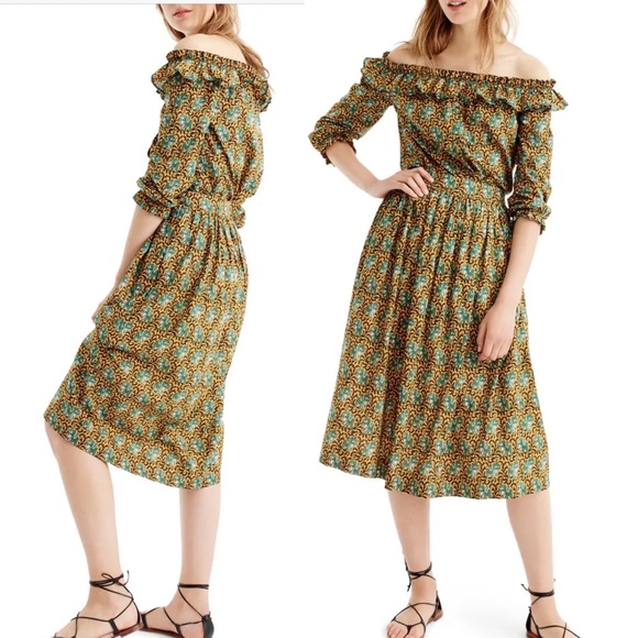 J. Crew Ratti Elephant Print Skirt RARE find BNWT - Picture 3 of 7